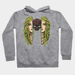 Medusa and Skulls Inner Beauty Hoodie